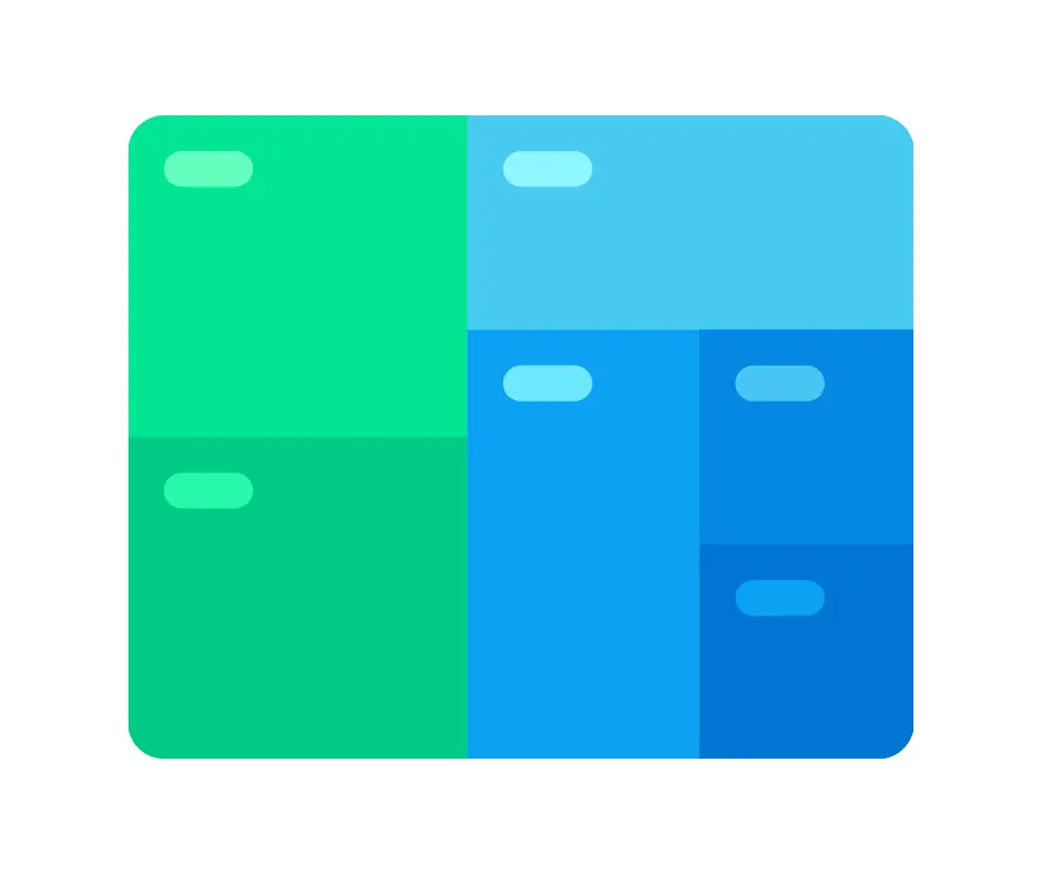 Illustration of a Treemap